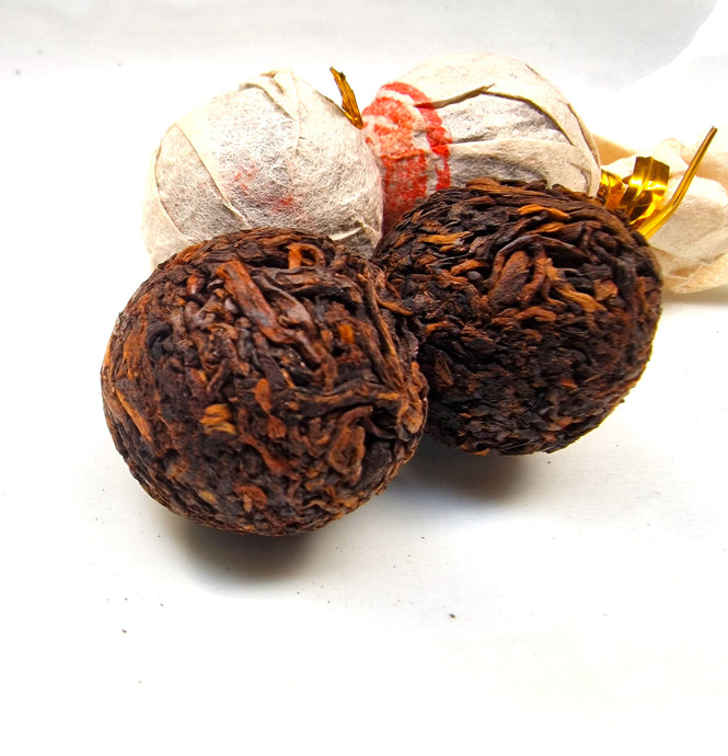 2015 Shou Puerh Bola de Dragón