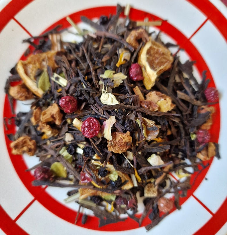 Té japonés del cinturón negro